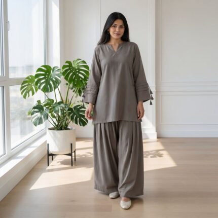2-Piece Cotton Suit